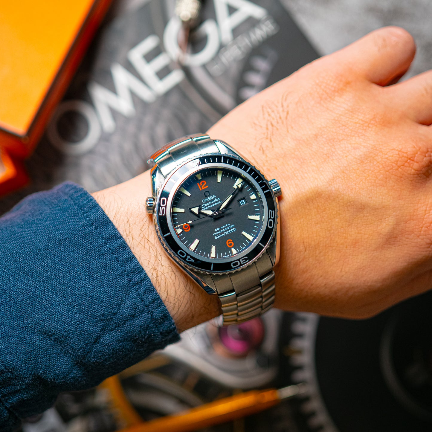 Omega Seamaster Planet Ocean 600M Co-Axial 45.5mm
