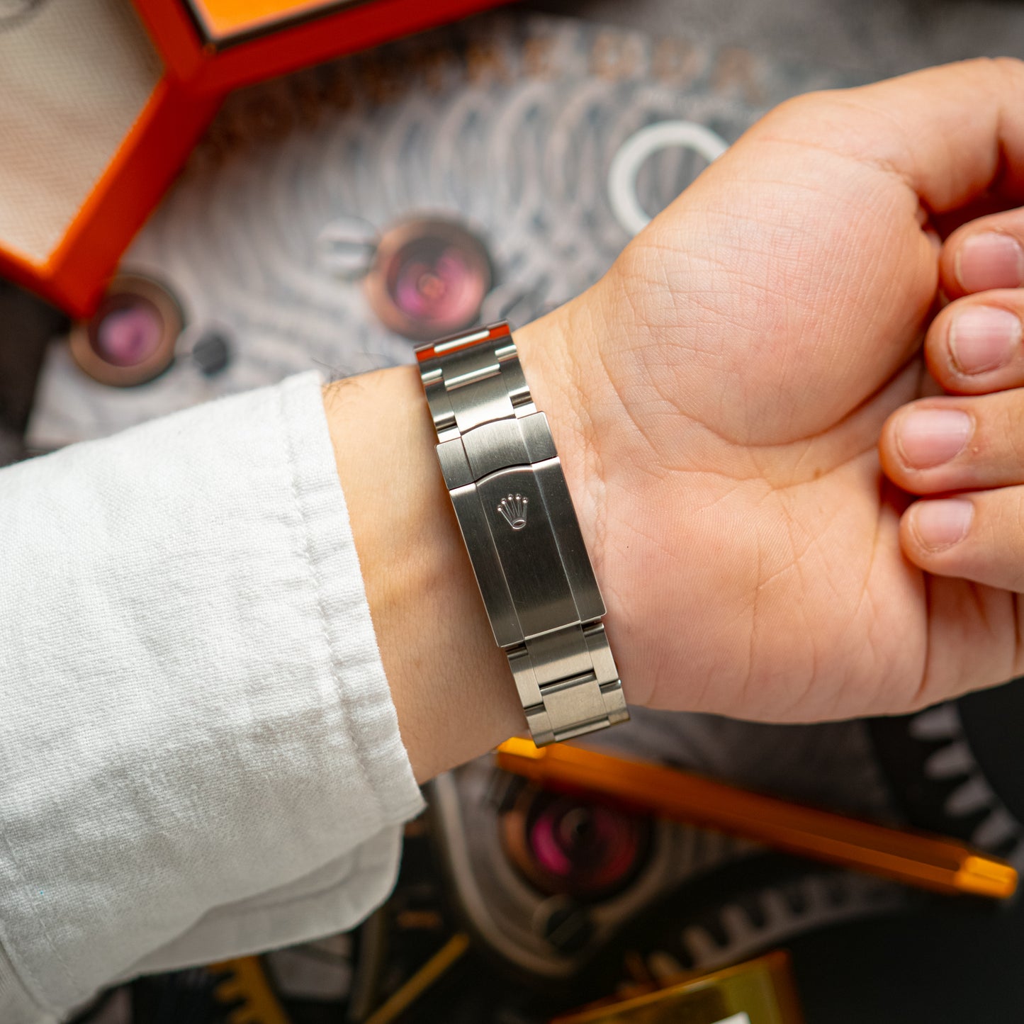 Rolex Oyster Perpetual 126000 Green Dial 36mm