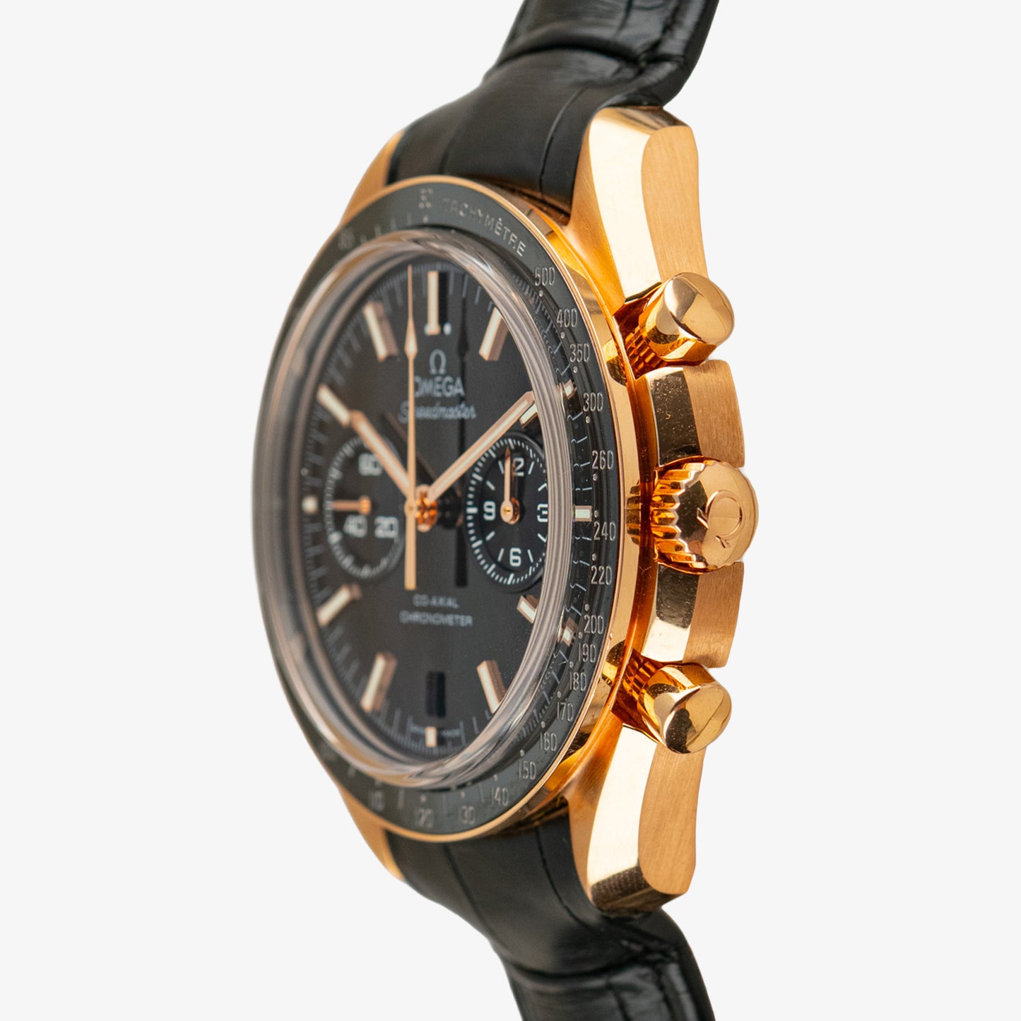 Omega Speedmaster Moonwatch Co-Axial Sedna Gold 44.25mm