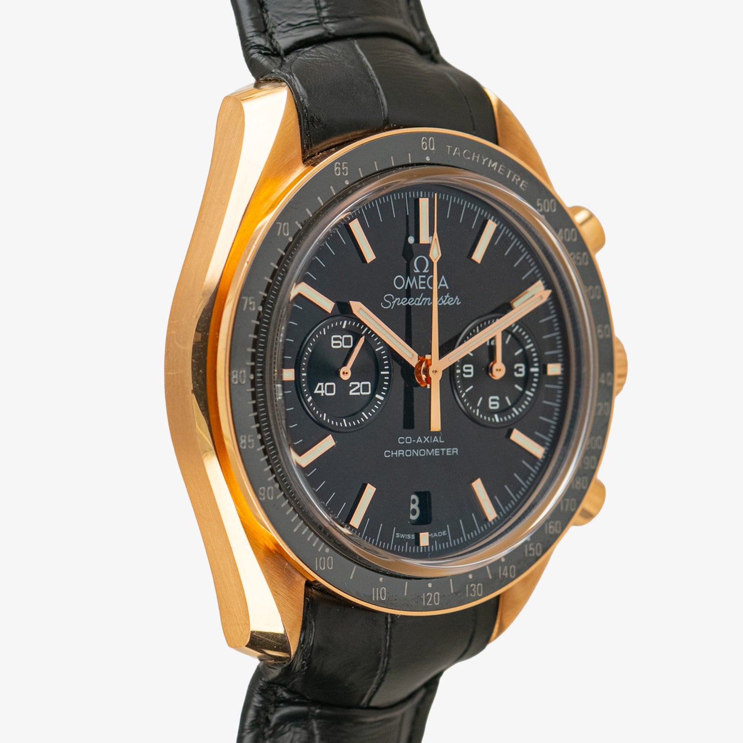 Omega Speedmaster Moonwatch Co-Axial Sedna Gold 44.25mm