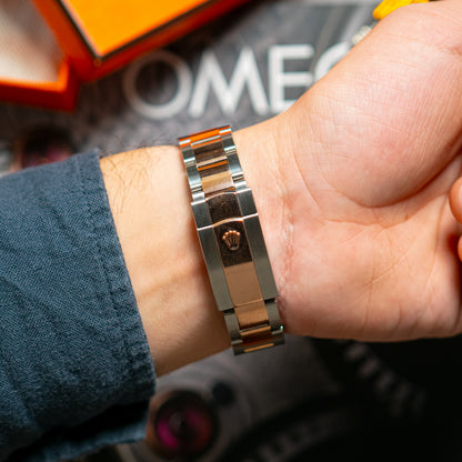 Rolex Datejust 126231 Steel & Rose Gold Diamonds 36mm