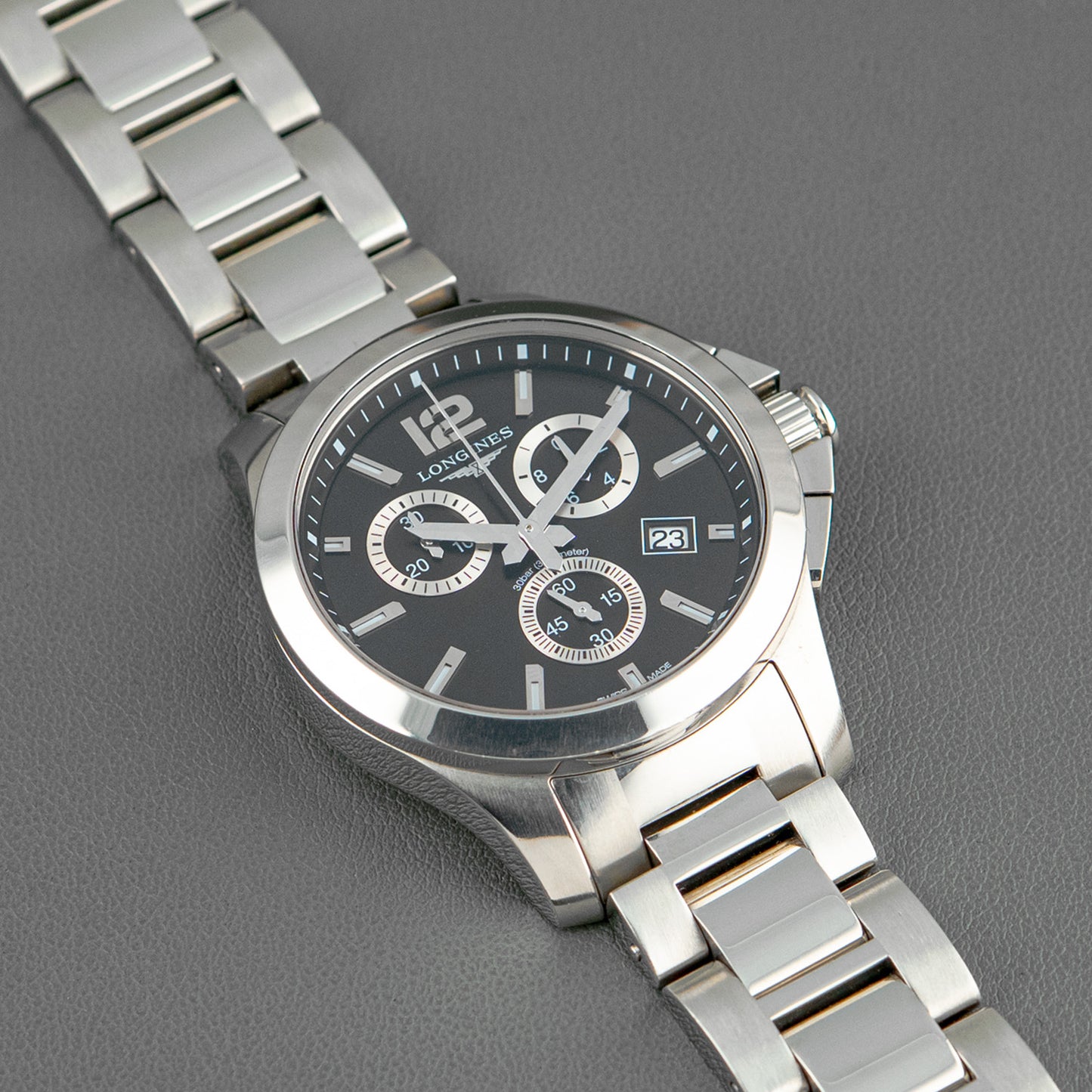 Longines Conquest Automatic Chronograph Steel 41mm