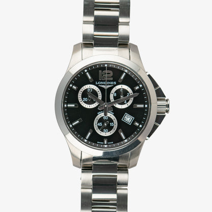 Longines Conquest Automatic Chronograph Steel 41mm