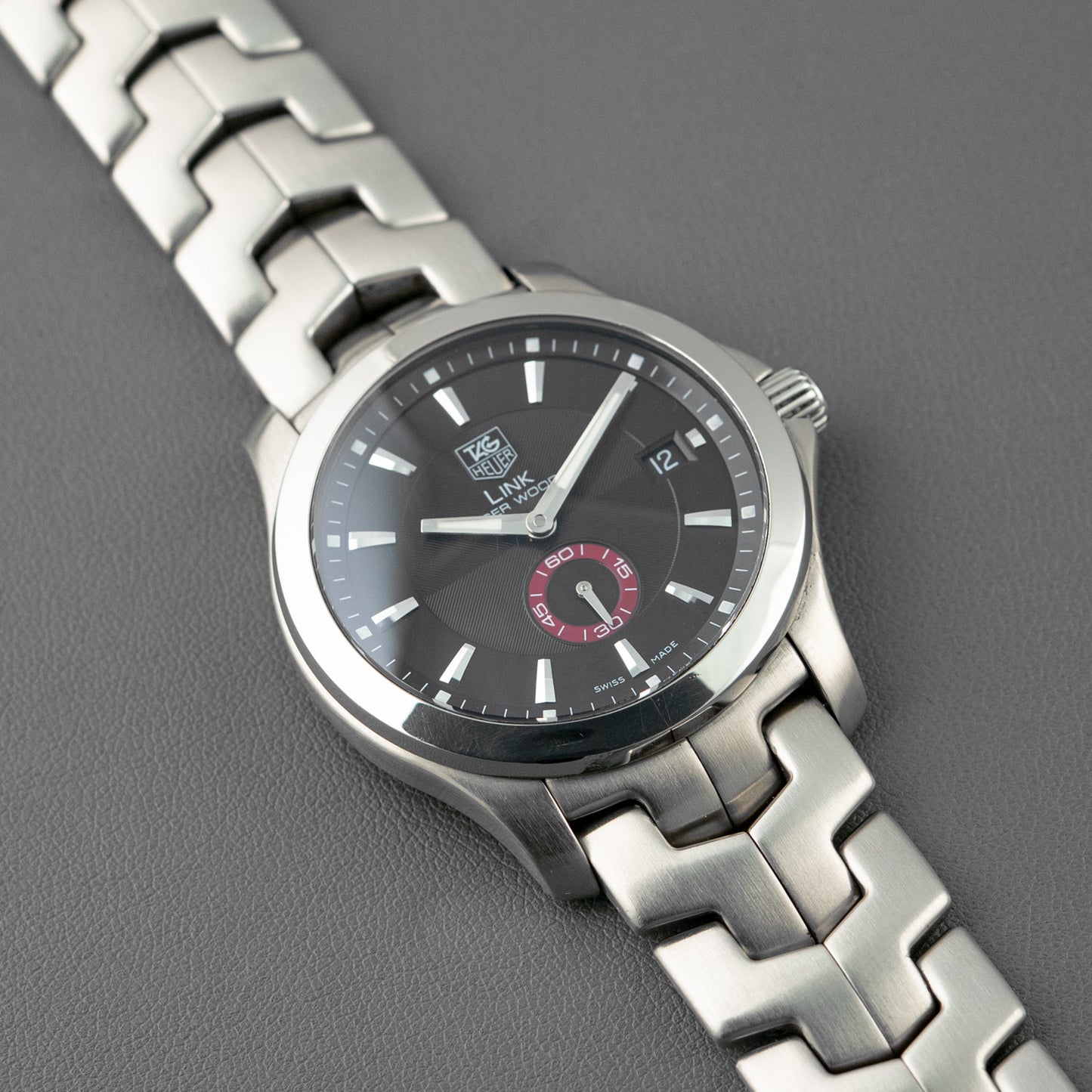 TAG Heuer Link Tiger Woods LE Quartz Black Dial 36mm