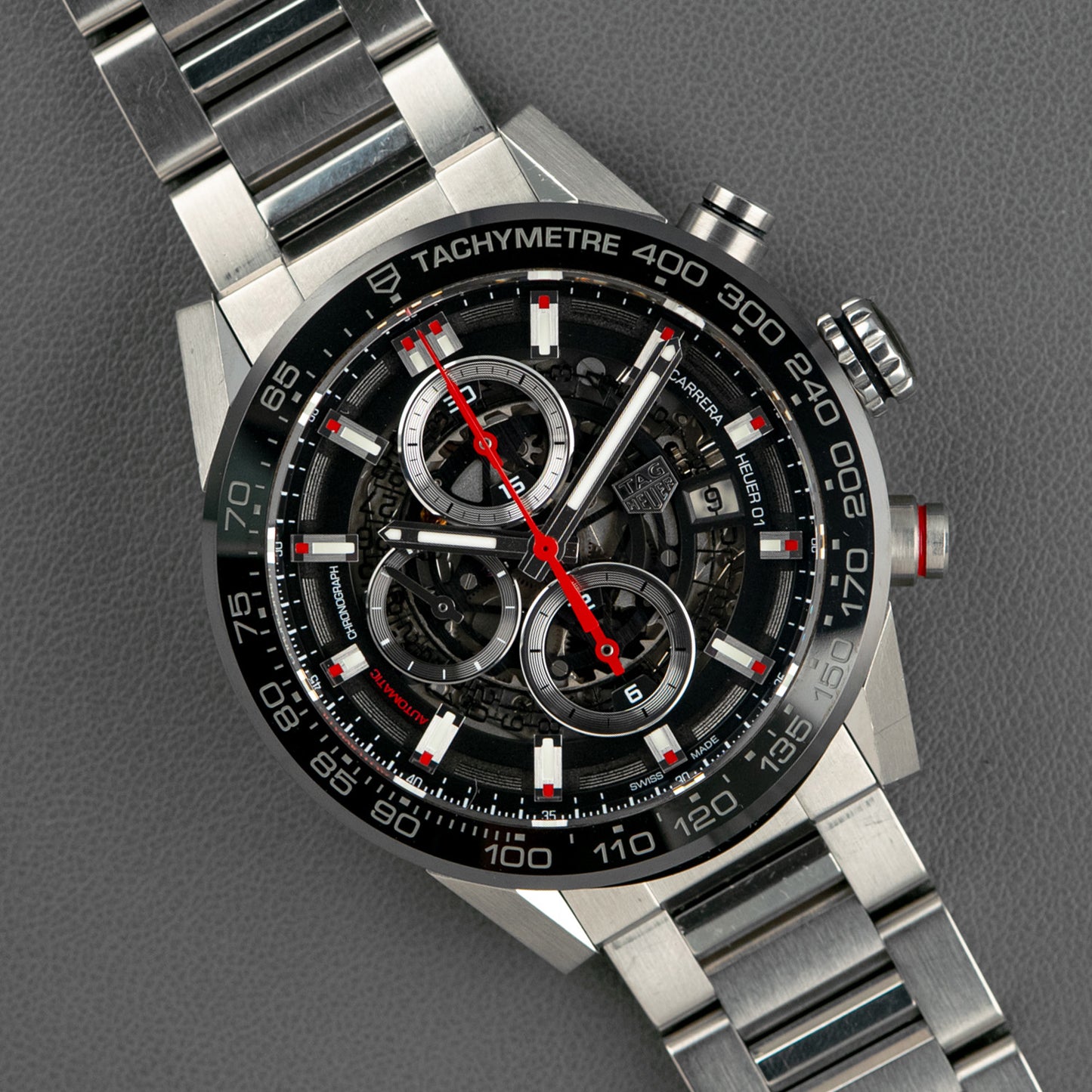TAG Heuer Carrera Heuer 01 Skeleton Chronograph 43mm