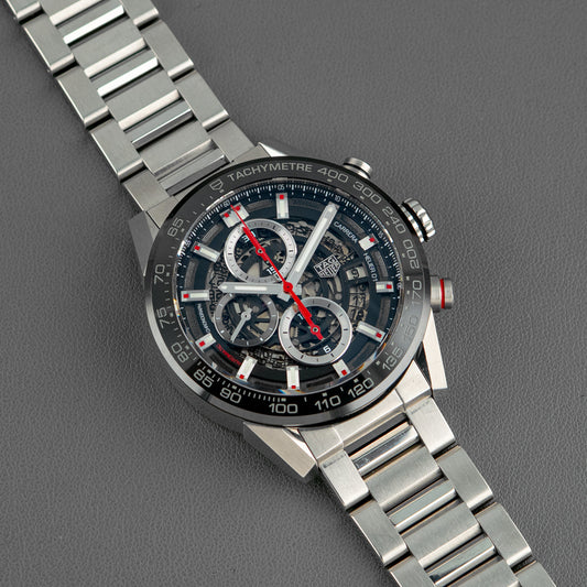 TAG Heuer Carrera Heuer 01 Skeleton Chronograph 43mm