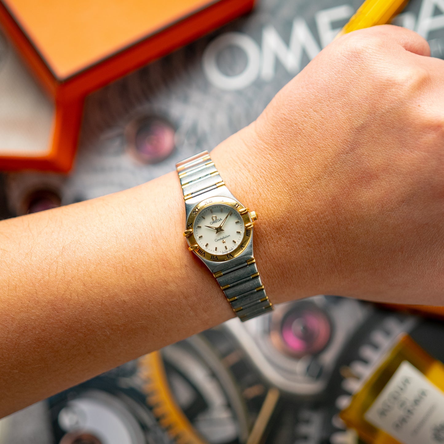 Omega Constellation Quartz Two-Tone 22.5mm