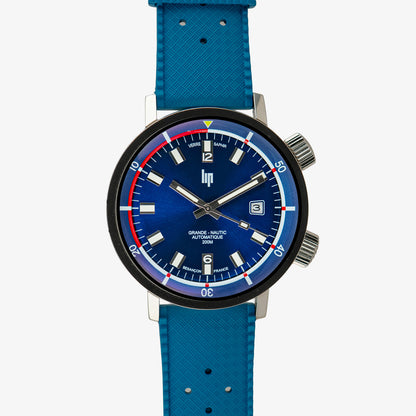 LIP Grande Nautic Automatic 200M Blue Dial 39mm