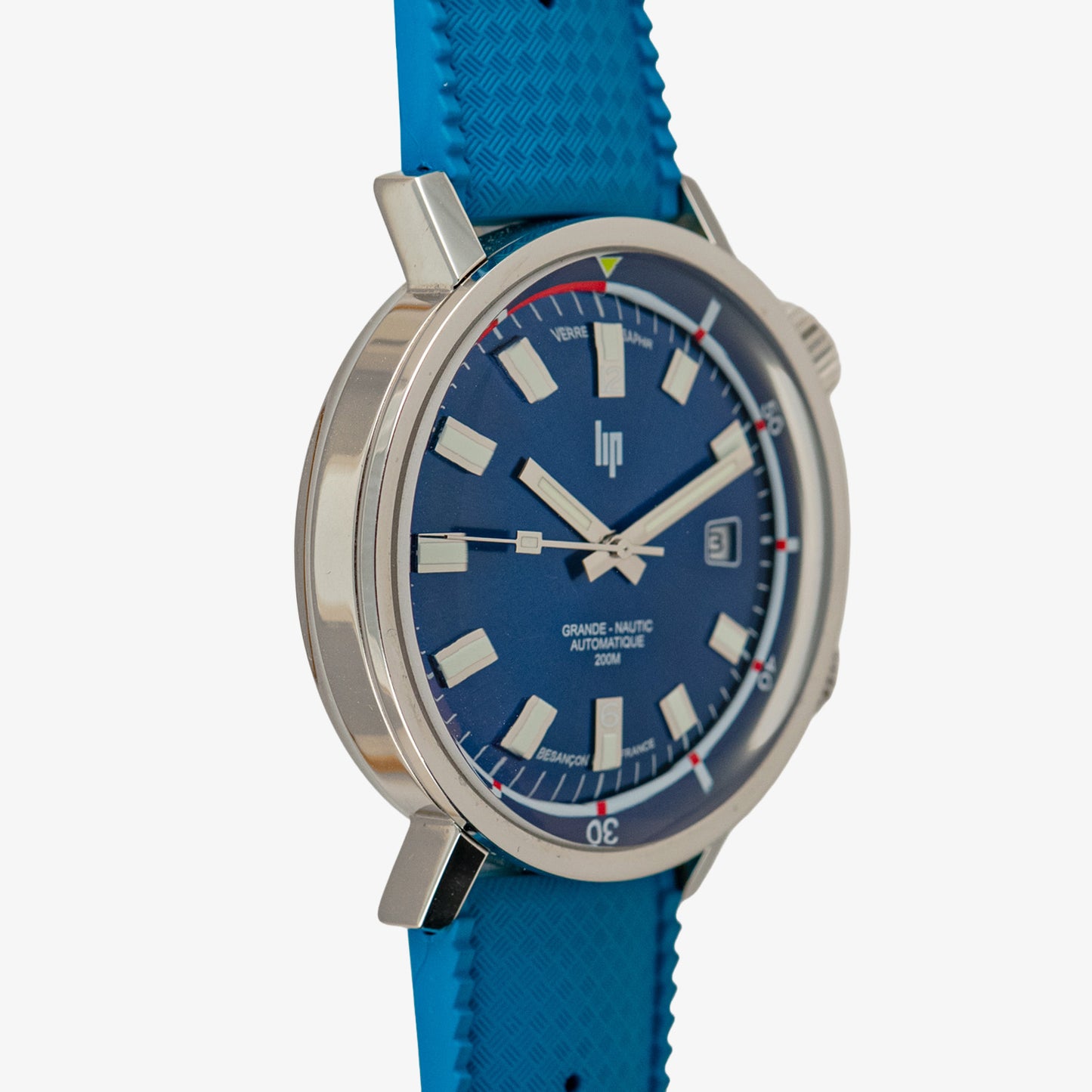 LIP Grande Nautic Automatic 200M Blue Dial 39mm
