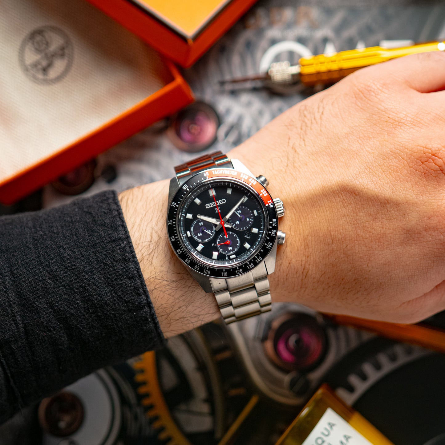 Seiko Prospex Solar Speedtimer Chronograph 41.4mm