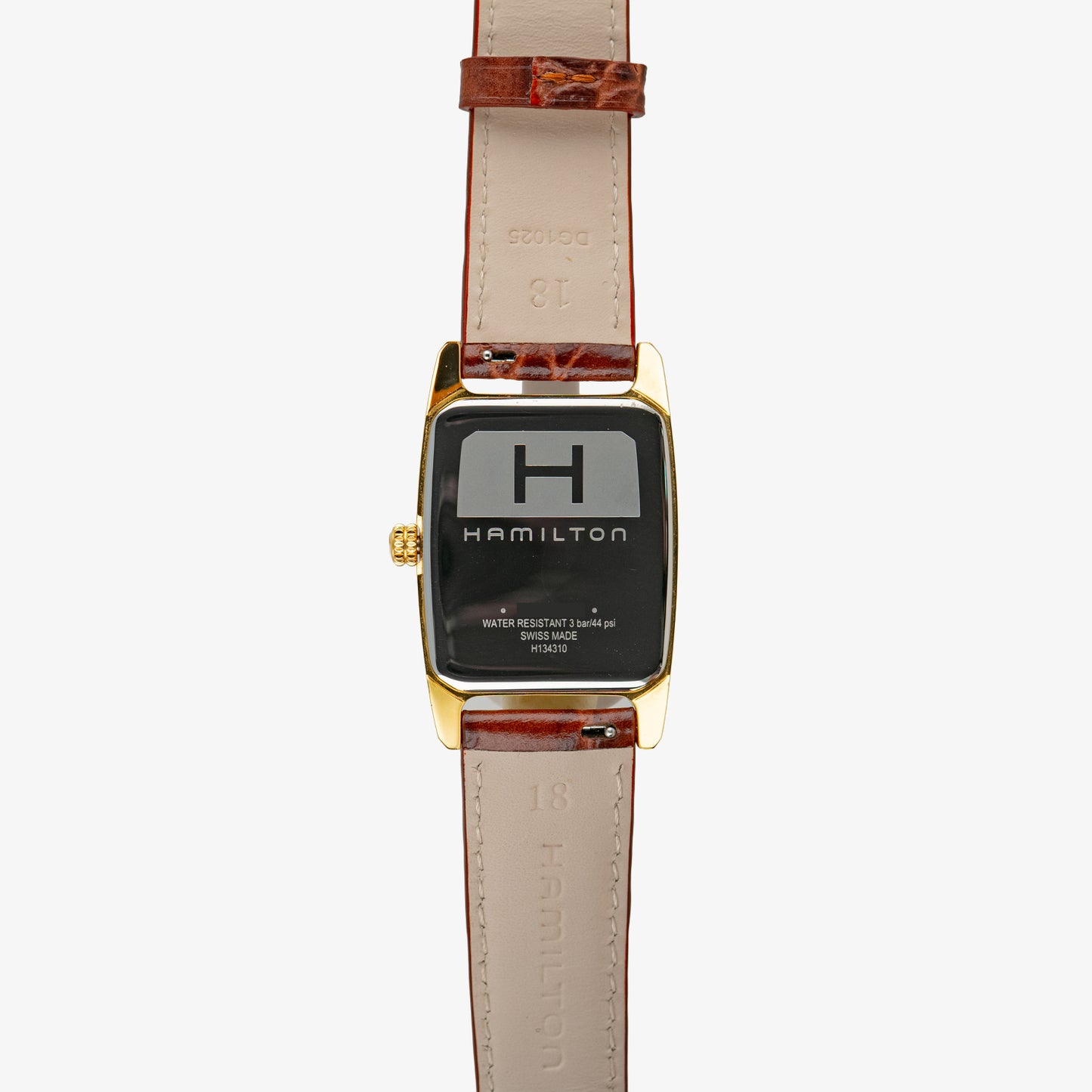 Hamilton Boulton Quartz Indiana Jones Gold Tone 27mm
