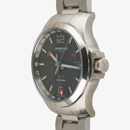 Longines Conquest V.H.P. Quartz Date Black Dial 43mm
