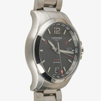 Longines Conquest V.H.P. Quartz Date Black Dial 43mm