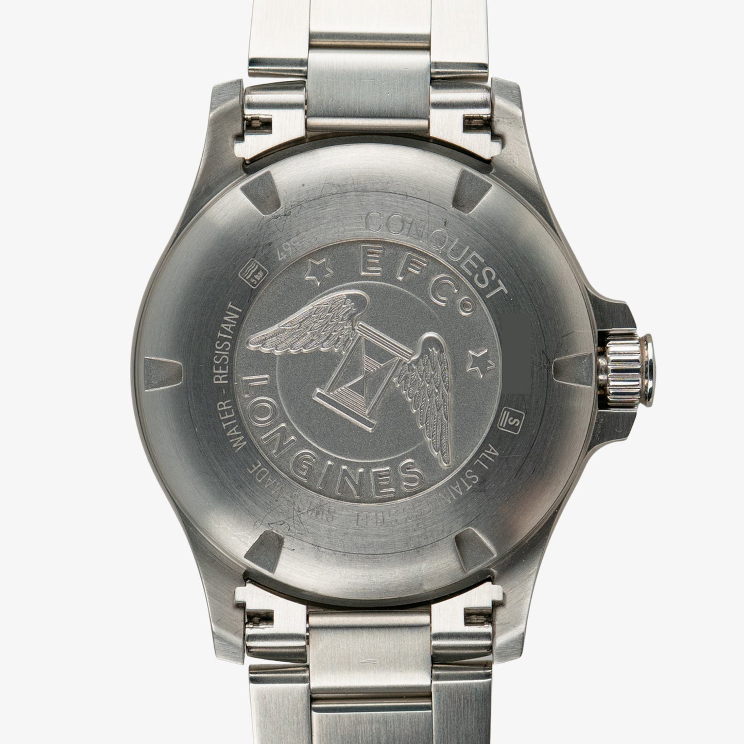 Longines Conquest V.H.P. Quartz Date Black Dial 43mm