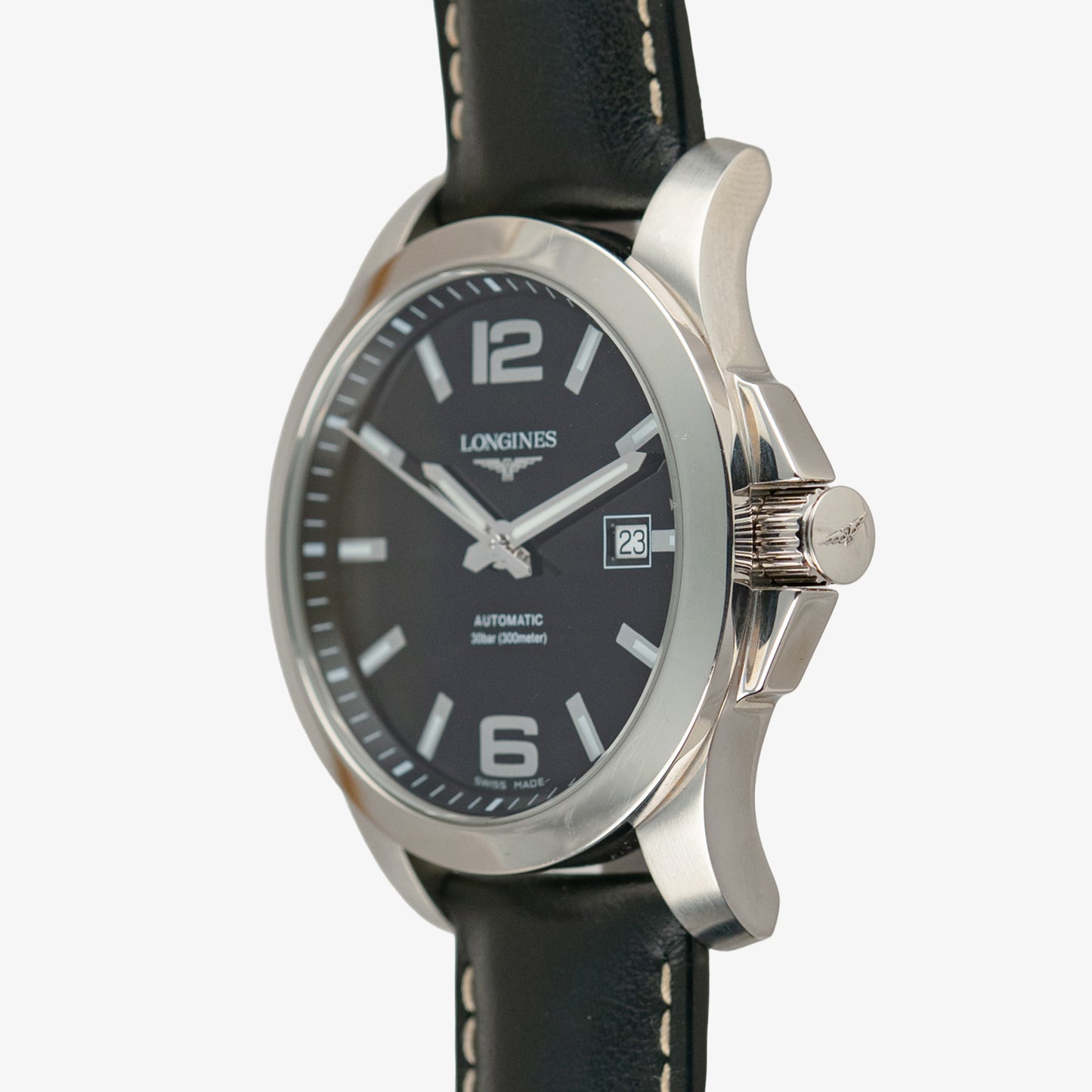 Longines Conquest Automatic Date Black Dial 41mm