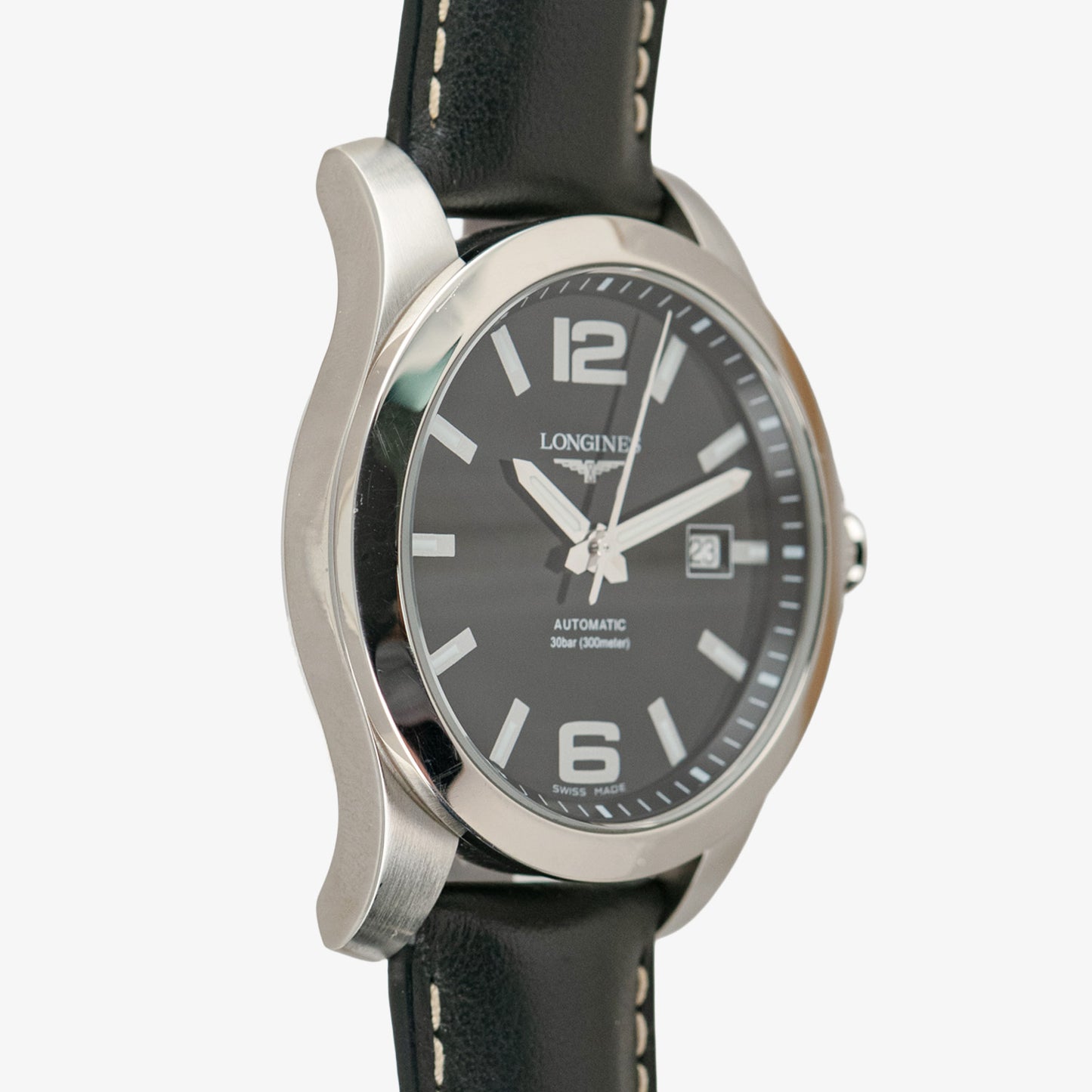 Longines Conquest Automatic Date Black Dial 41mm