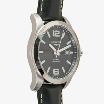 Longines Conquest Automatic Date Black Dial 41mm