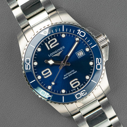 Longines HydroConquest Automatic Blue Dial Steel 43mm