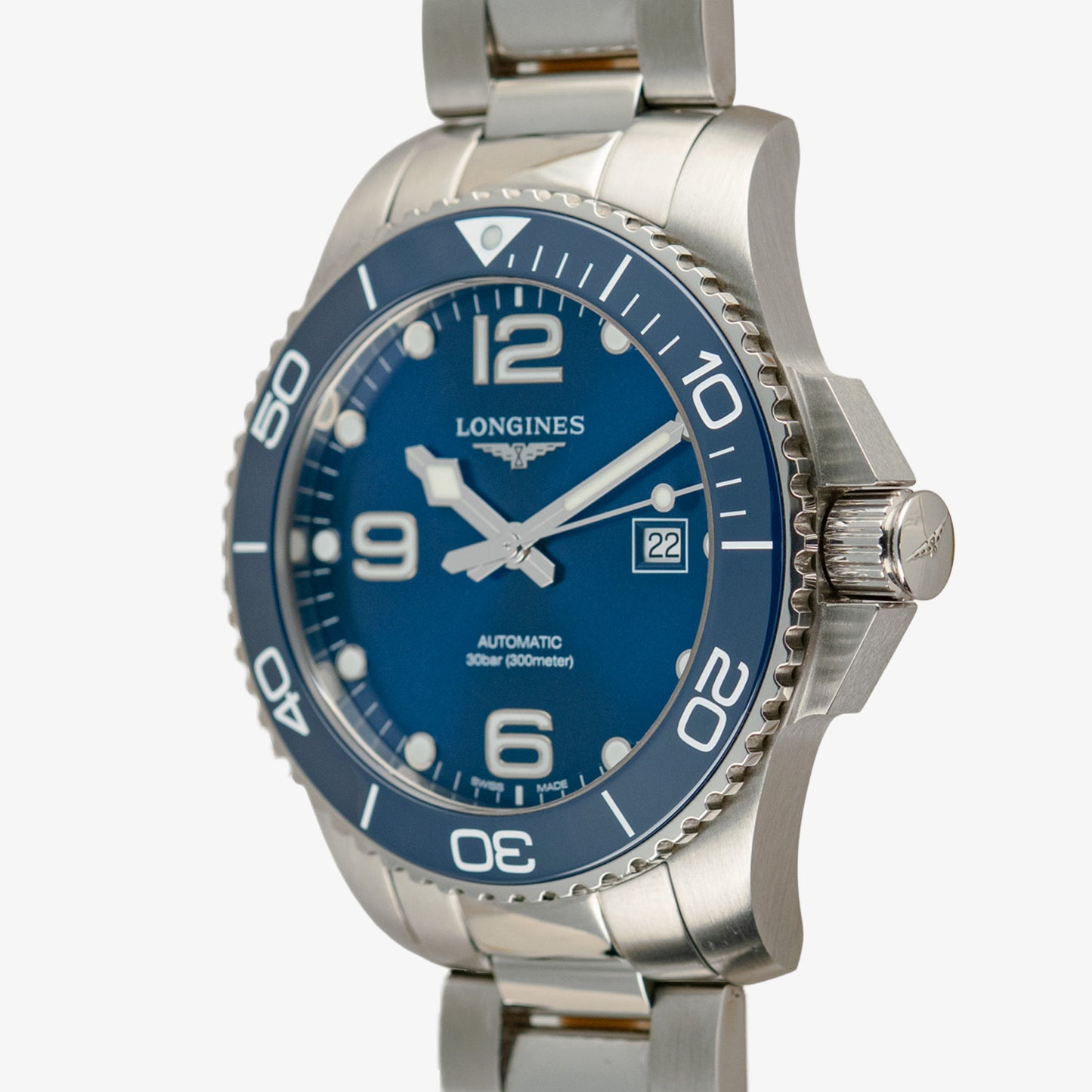 Longines HydroConquest Automatic Blue Dial Steel 43mm