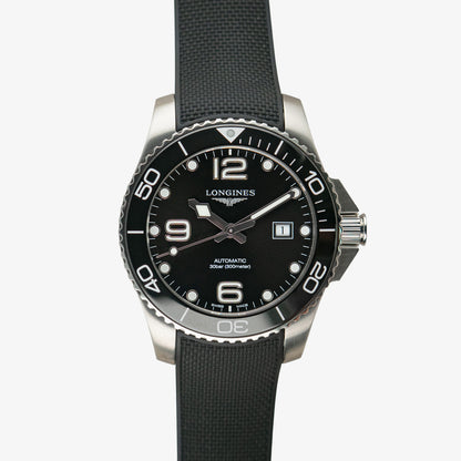 Longines HydroConquest Automatic Black Dial Rubber 43mm