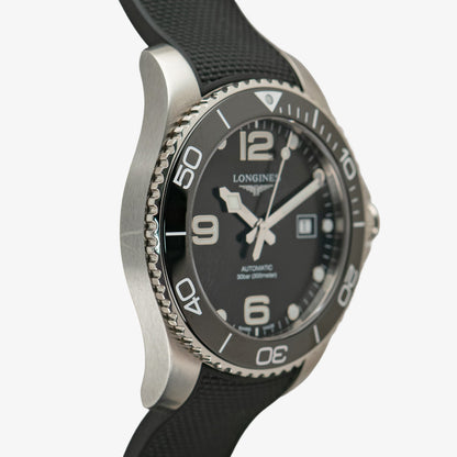 Longines HydroConquest Automatic Black Dial Rubber 43mm