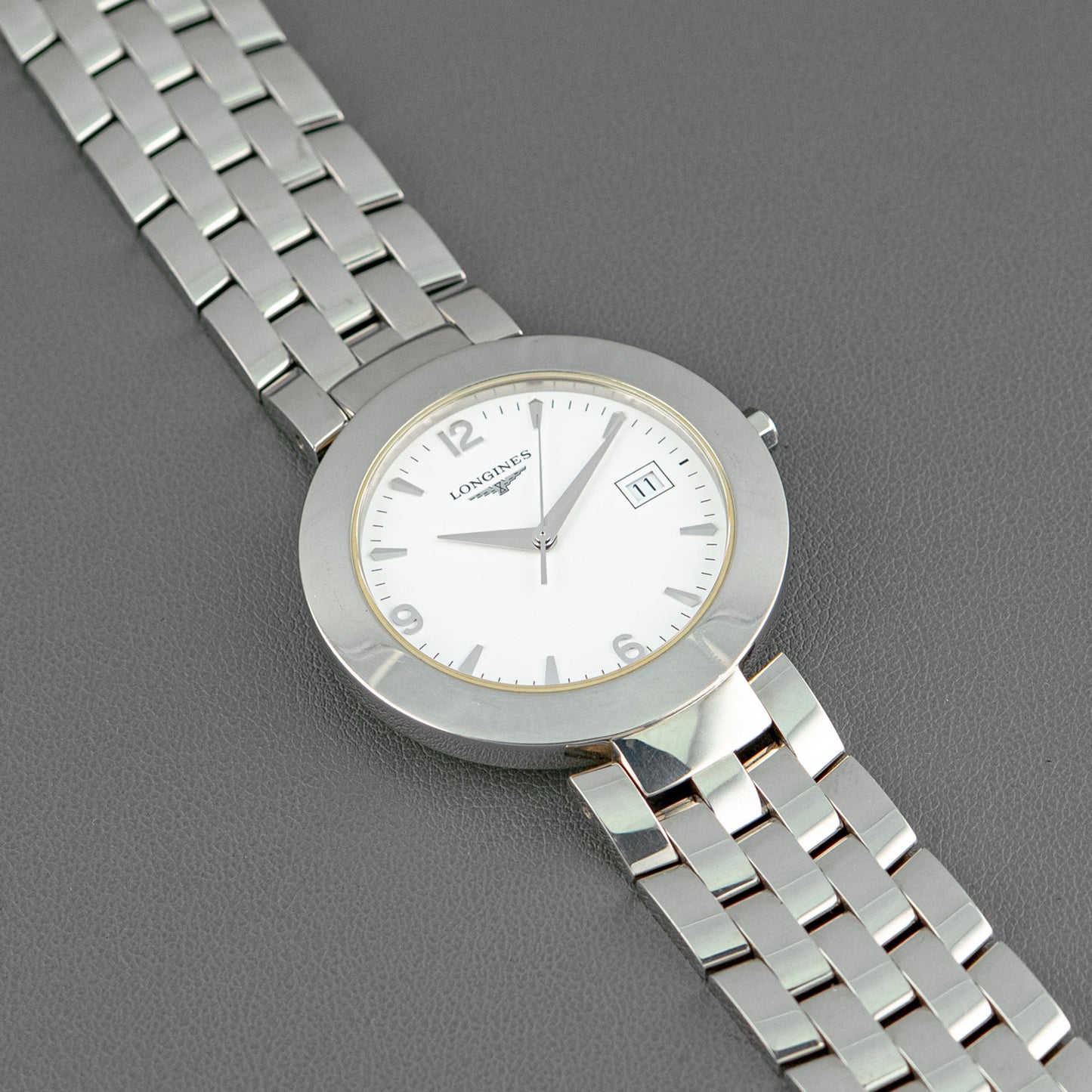 Longines DolceVita Rondo Quartz White Dial 36mm