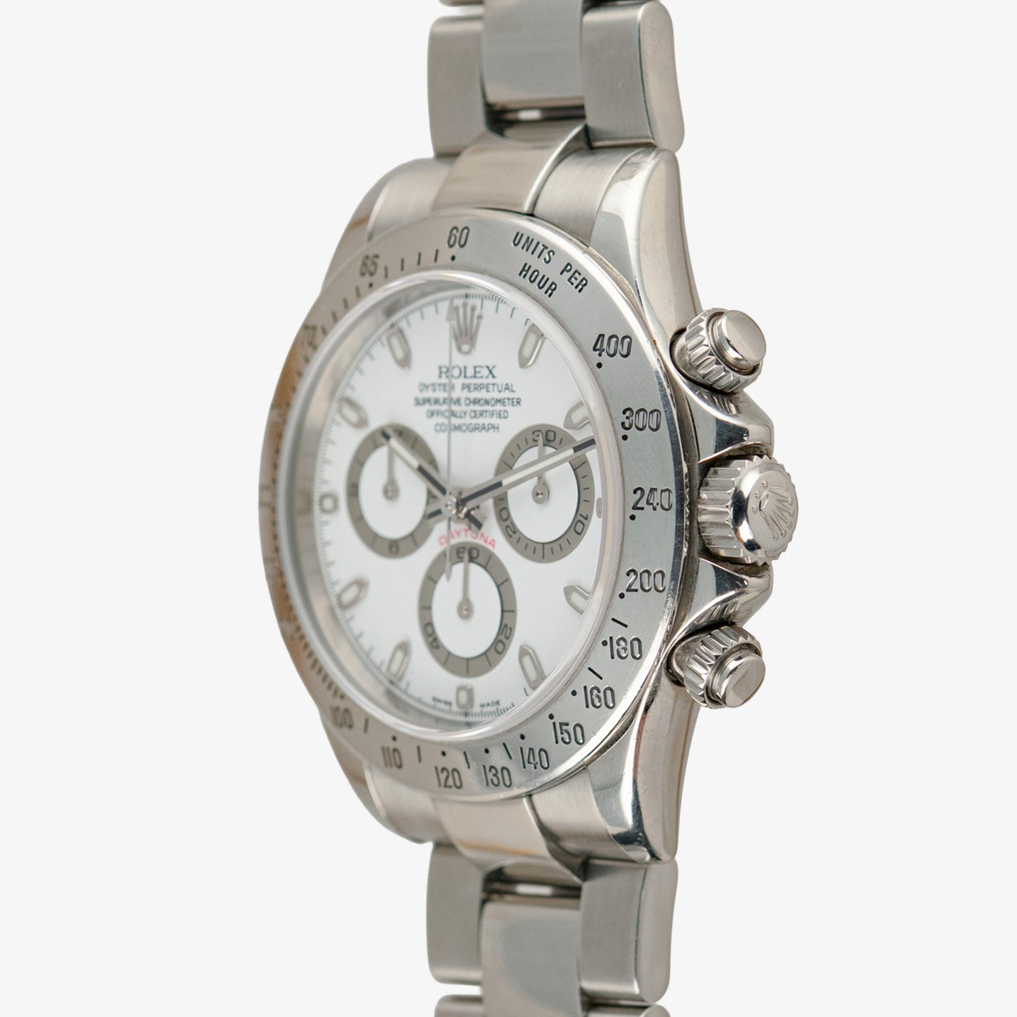 Rolex Cosmograph Daytona ref. 116520 White Dial 40mm