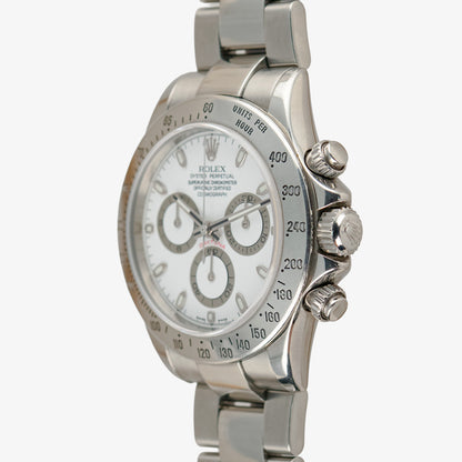 Rolex Cosmograph Daytona ref. 116520 White Dial 40mm