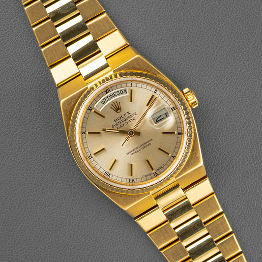 Rolex Day-Date Oysterquartz ref. 19018 Yellow Gold 36mm