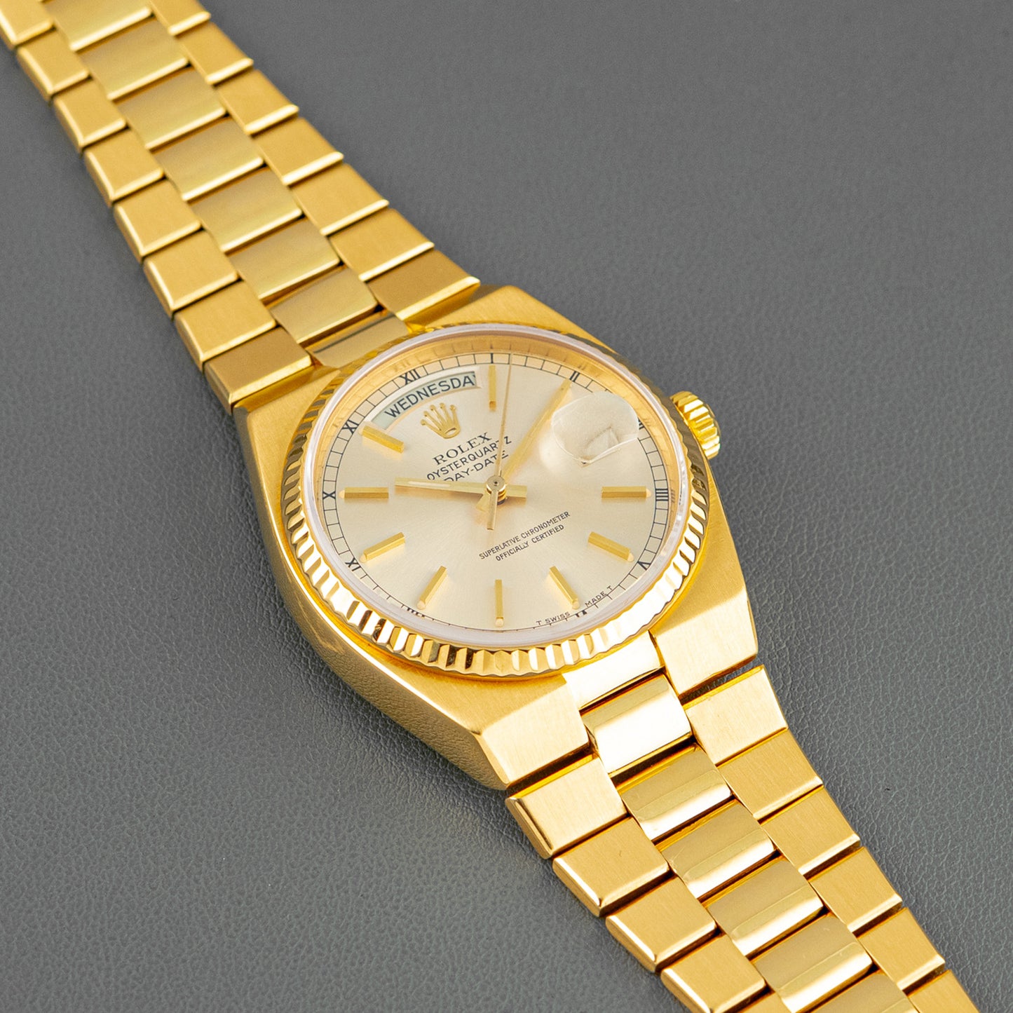 Rolex Day-Date Oysterquartz ref. 19018 Yellow Gold 36mm
