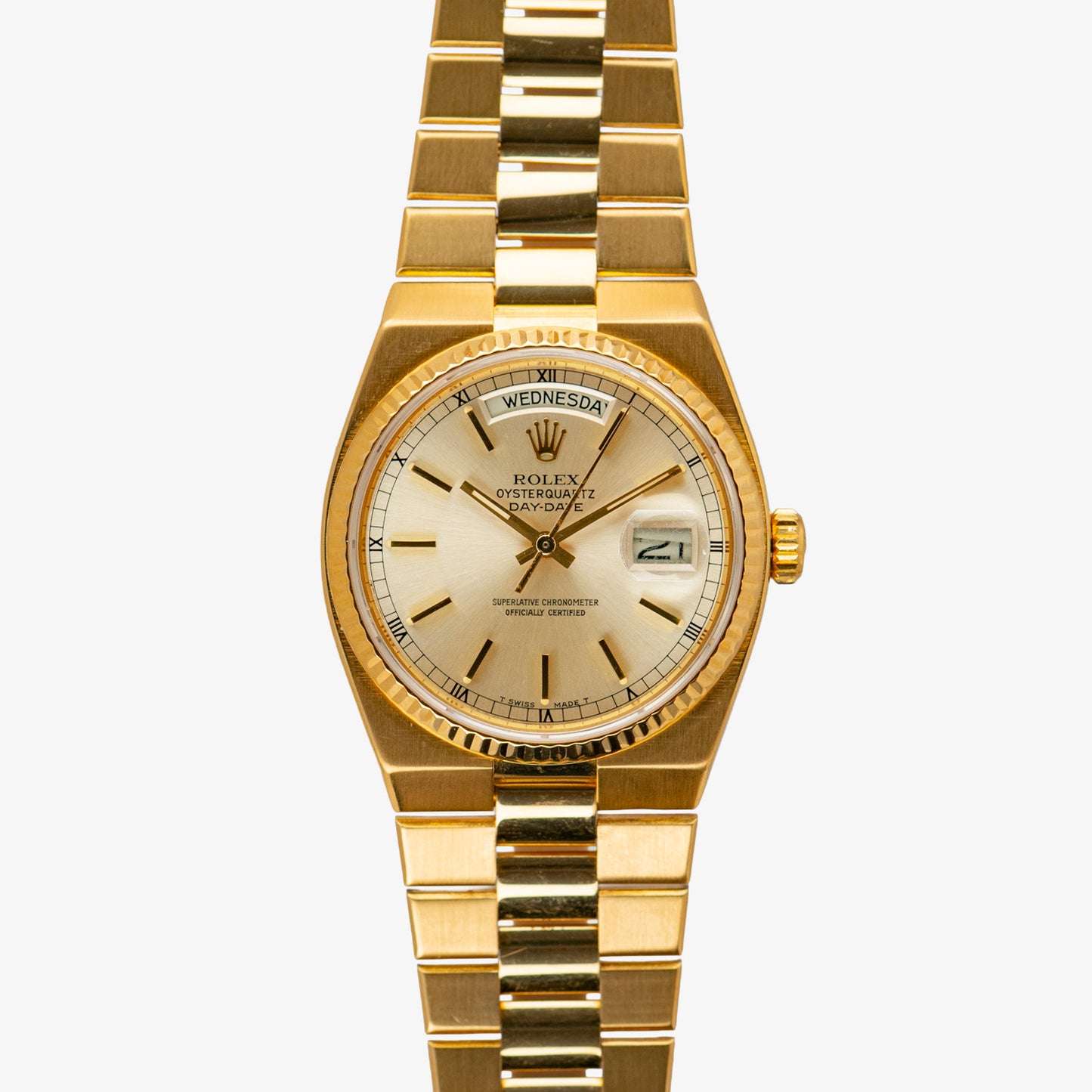 Rolex Day-Date Oysterquartz ref. 19018 Yellow Gold 36mm