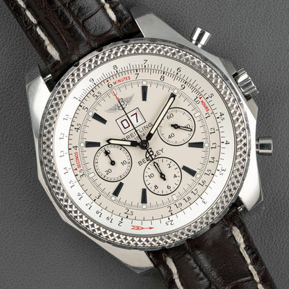 Breitling for Bentley Motors Chronograph White Dial 49mm