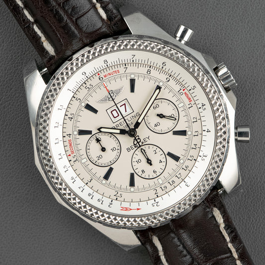 Breitling for Bentley Motors Chronograph White Dial 49mm