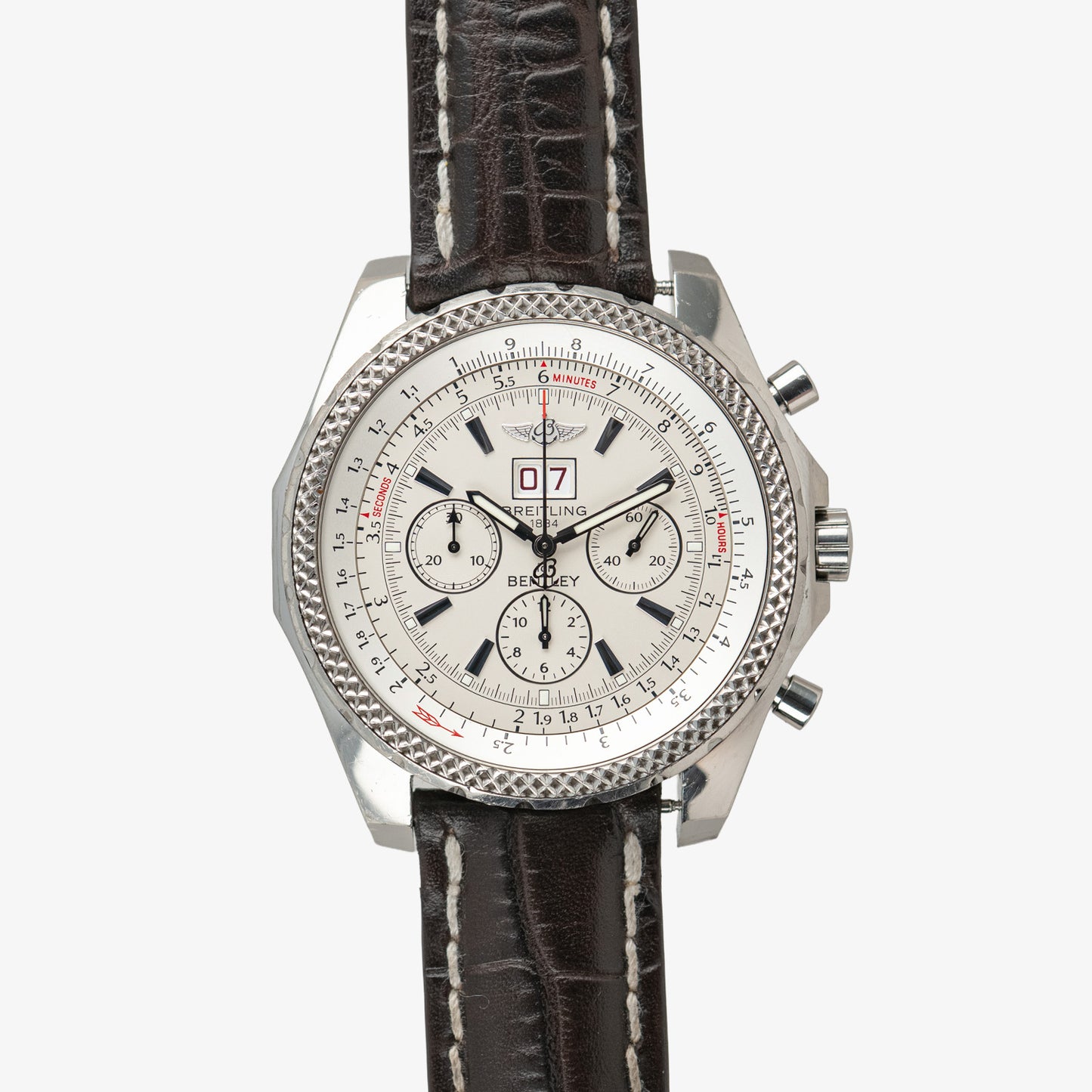 Breitling for Bentley Motors Chronograph White Dial 49mm