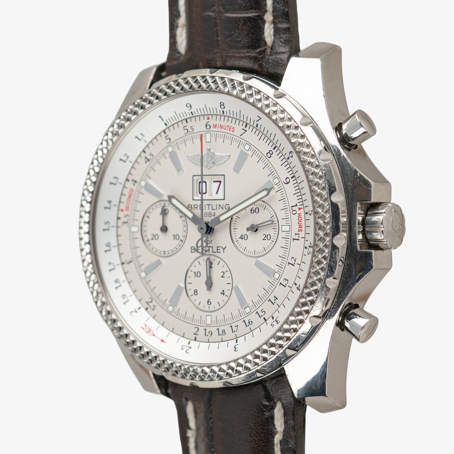 Breitling for Bentley Motors Chronograph White Dial 49mm