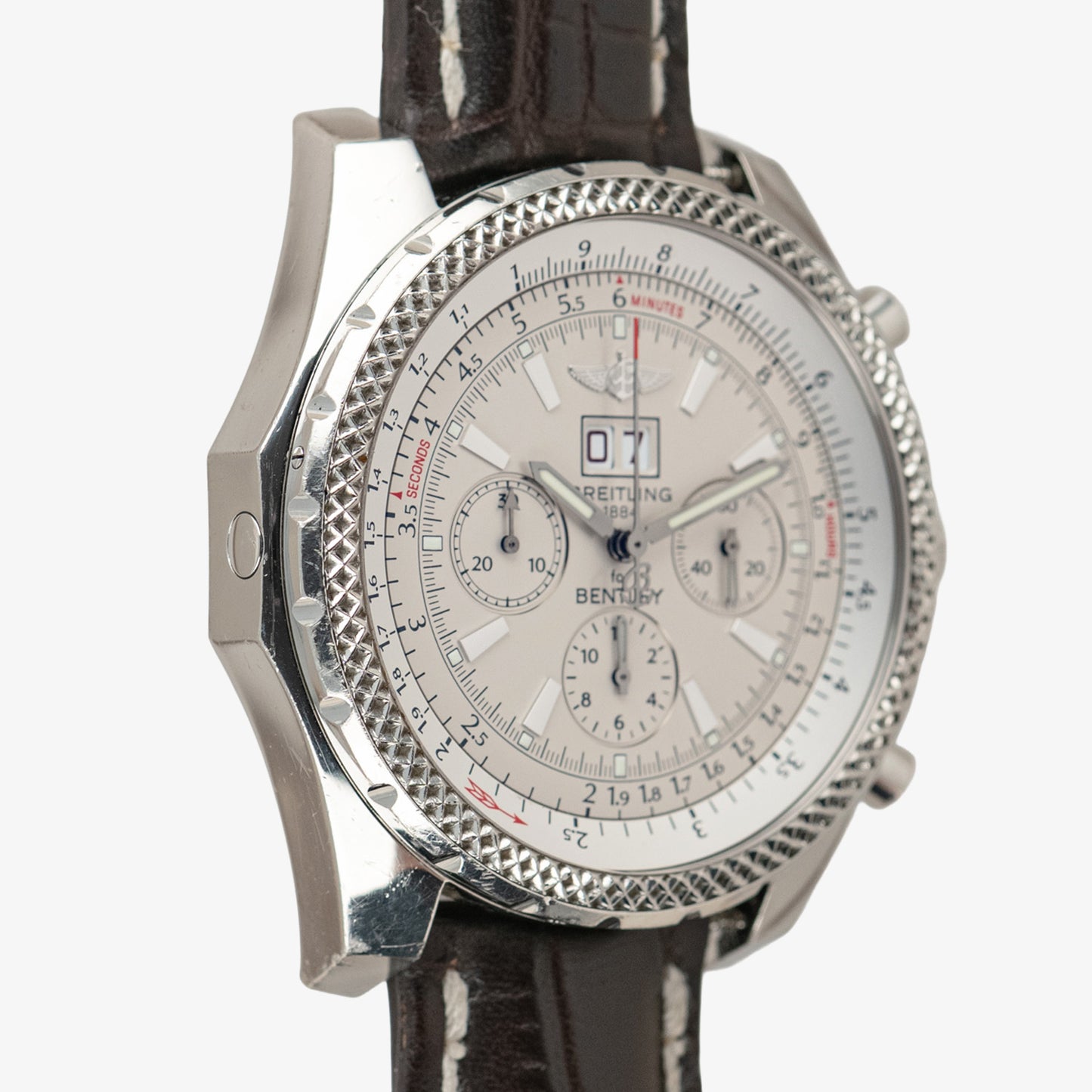 Breitling for Bentley Motors Chronograph White Dial 49mm
