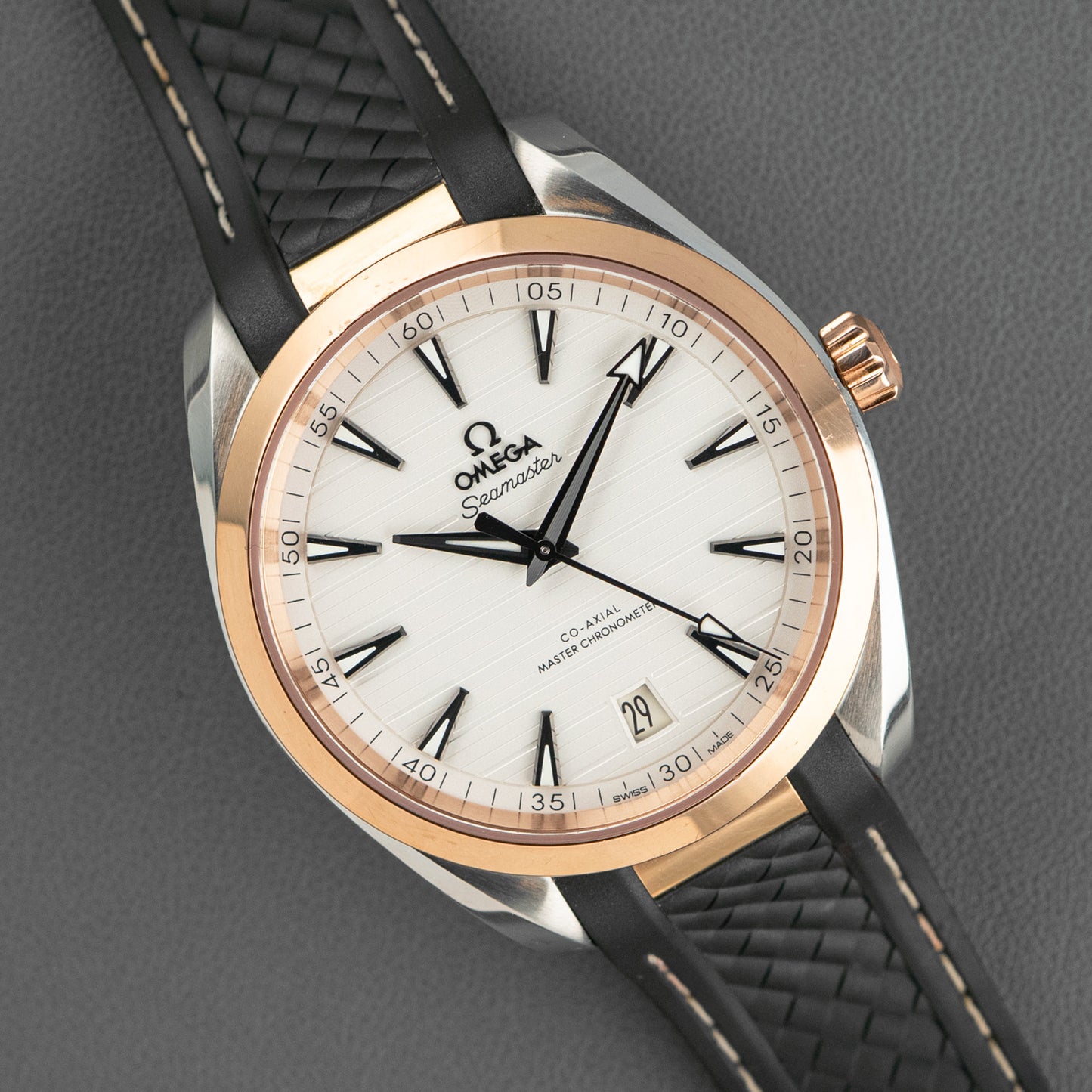 Omega Seamaster Aqua Terra 150M Steel Sedna Gold 41mm