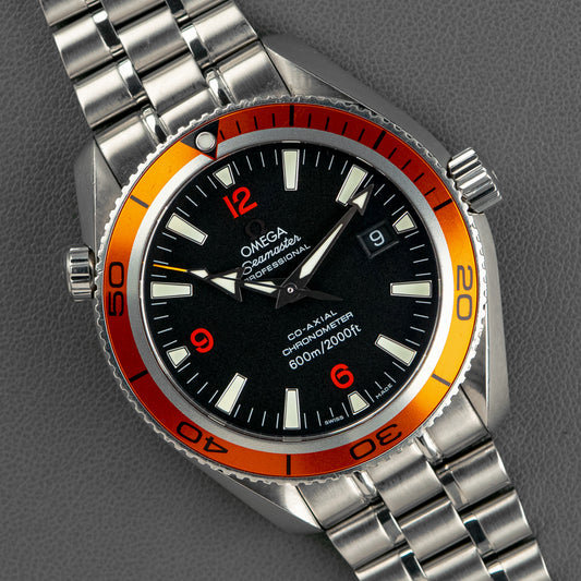 Omega Seamaster Planet Ocean 600M Orange Bezel 42mm