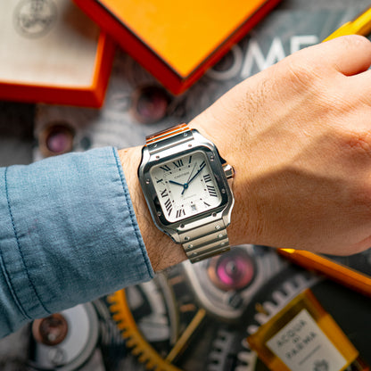 Cartier Santos Date Large Automatic Steel 39.8mm