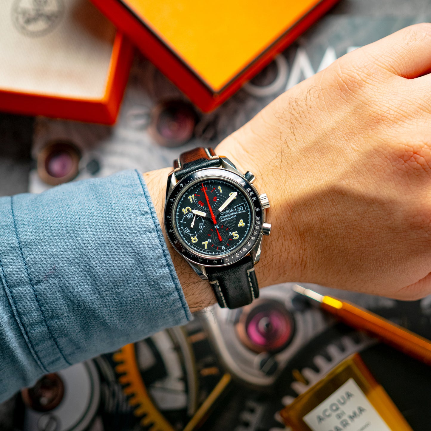 Omega Speedmaster Date "Mark 40" Japanese Market 40mm