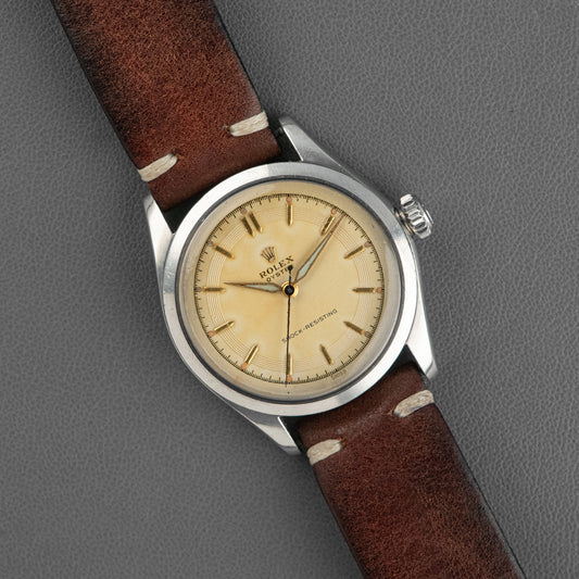 Rolex Oyster 6282 Manual Wind Champagne Dial 34mm