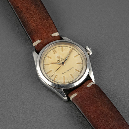 Rolex Oyster 6282 Manual Wind Champagne Dial 34mm