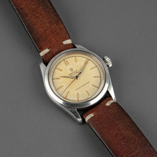 Rolex Oyster 6282 Manual Wind Champagne Dial 34mm