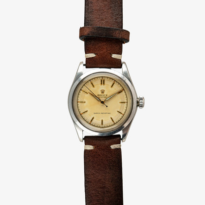 Rolex Oyster 6282 Manual Wind Champagne Dial 34mm