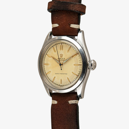Rolex Oyster 6282 Manual Wind Champagne Dial 34mm