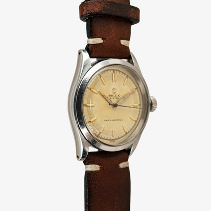 Rolex Oyster 6282 Manual Wind Champagne Dial 34mm