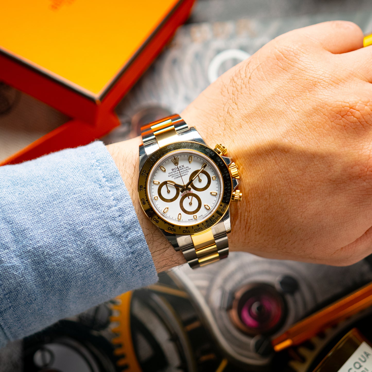 Rolex Cosmograph Daytona 116503 Steel and Gold 40mm