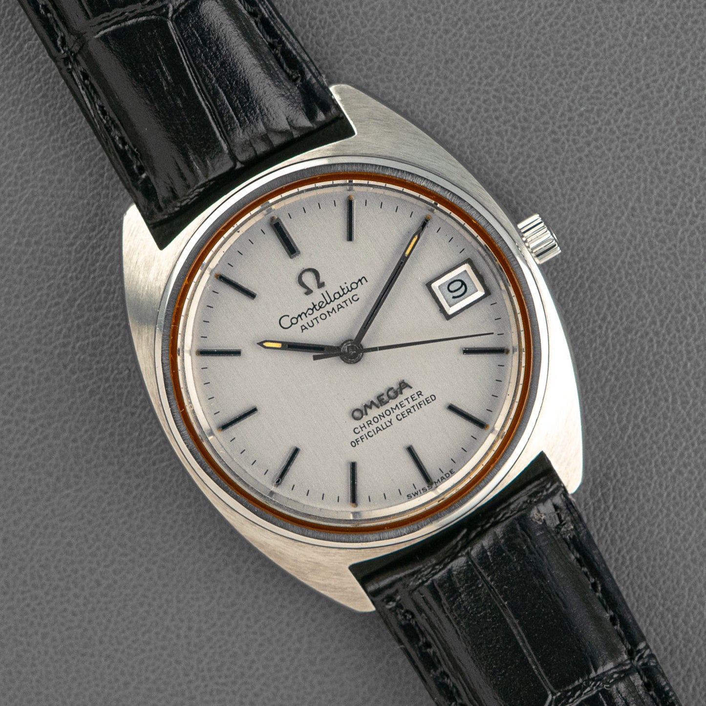 Omega Constellation Date Automatic Silver Dial 34mm