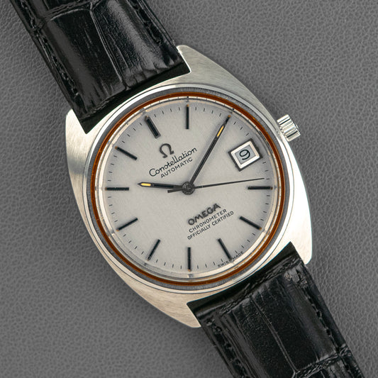 Omega Constellation Date Automatic Silver Dial 34mm