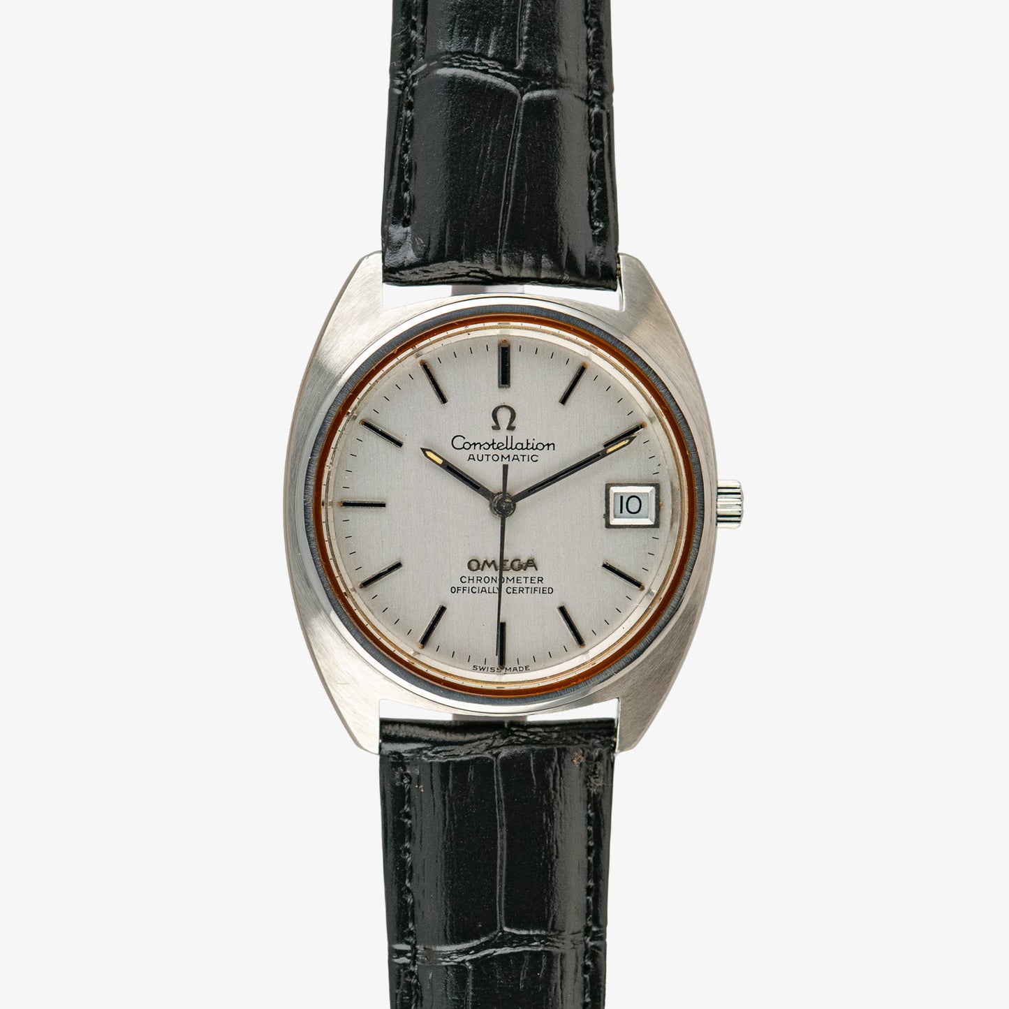 Omega Constellation Date Automatic Silver Dial 34mm